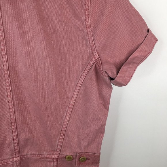 Garment-Dyed Coverall Romper - Picture 9 of 11